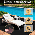Marine Carpet,6 FT x 14 FT Black Indoor Outdoor Carpet 0.2" Thick with Water-Proof TPE Backing, Non-Slide for Home, Patio, Porch, Deck