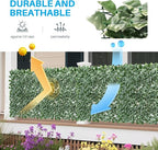 Patio Paradise 39"x413"-1Pc Faux Ivy Fence Privacy Screen Artificial Greenery Wall Backdrop,Fake Grass Wall Panels for Outside Apartment Balcony,Vine Leaf Decor for Outdoor Patio Chain Link