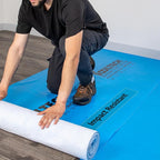 Temporary Floor Protection for Renovation, Painting, Construction - 40" x45', Covers 150 sq ft