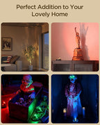 Spot Lights Indoor RGB Spotlight: Rechargeable Color Changing Wireless Uplights Indoor - Plants Tree Artwork Model Picture Display Accent Lighting for Home Decor Homeowners