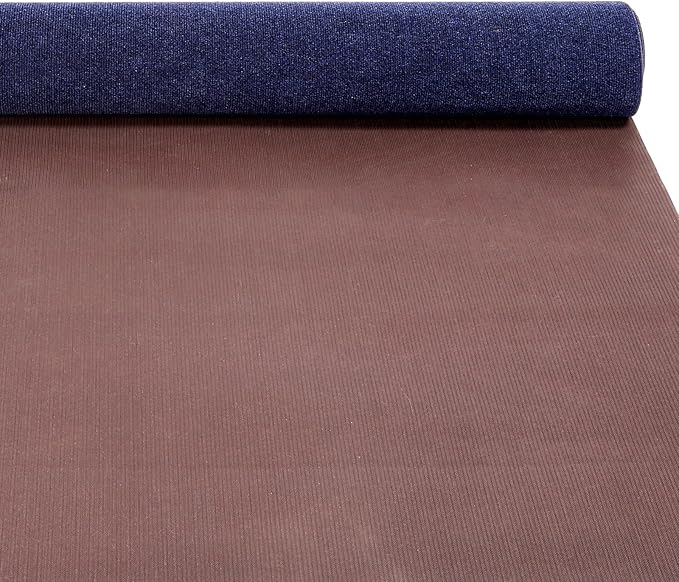 Marine Carpet,5 FT x 15 FT Deep Blue Indoor Outdoor Carpet 0.2" Thick Boat Carpet with Water-Proof TPE Backing, Non-Slide Outdoor Marine Carpet Roll for Home, Patio, Porch, Deck