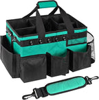 Wearable Cleaning Caddy Bag,WithDetachable Divider cleaning bags for housekeepers, With Adjustable Shoulder Strap for Cleaners & Housekeeper