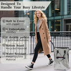 Reusable Grocery Bag On Wheels,Rolling Tote, Shopping Trolley, Rolling Duffle bag,Collapsible Grocery Bag Tote