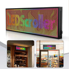 ‌Kochenkore P10 Programmable LED Sign, 63"x14" Scrolling Display, Waterproof Outdoor Digital Signage with WiFi Control, Indoor RGB Advertising Message Board for Business & Store Signs