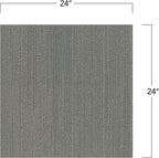 Mohawk Elite 24" x 24" Berber (Loop pile), 0.1" Pile Height, Carpet Tile, Nylon Fiber, Egret Color, (24 Tiles), (96 sqft/carton)