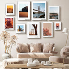 Frametory, 13x19 Metal Picture Frame with Mat for 11x17 Picture & Real Glass, Aluminum Photo Frame Collection (Silver, 1 Pack)