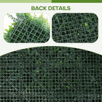 Artifical Grass Wall Backdrop 80PCS 10"x10 Boxwood Panels Grass Boxwood Hedge Wall Greenery UV Protected 55 Sqft Artificial Grass Wall Decor for Party Wedding Backyard Indoor Outdoor（5PACK 40"x40"）