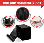 Simply Cool Black Stretch Wrap Industrial Strength Extra Thick 17.5" 1100 SqFt 80 Gauge (20 Micron) Shrink Wrap Roll for Moving Supplies, Furniture, Pallets, Plastic Wrap for Packing, Stretch Film