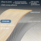 Oak Edge Banding, 5/8 inch x 10ft roll of Veneer Edge Banding, Pre-glued Flexible Real Wood Tape for Cabinet Repair and Furniture Restoration