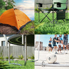 Happin® 12 Inch Heavy Duty Ground Anchors, Garden Stakes U Hook, Tent Stakes Heavy Duty, Chain Link Fence Anchors, Ground Anchors Screw in, Yard Stakes, Galvanized Steel, (8 Pack, Silver)