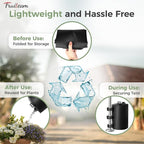 FRUITEAM Canopy-Weights-Set-of-4, Square Water Weights for Canopy Tent Legs, 88LBS Heavy Duty Weight Bags for Outdoor Canopy, Shelter, Gazebo