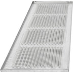 Repa Market Air Vent Cover 16x6 Inch (Outer Dimensions) Galvanized Steel Louvered Grill Cover with Mesh Screen/Wall or Ceiling Vent/HVAC Register for Indoor and Outdoor Ventilation
