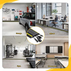 20 Ft Heavy Duty Floor Cord Cover Cable Protector, 3 Channels Protect Cords and Prevent a Trip Hazard— Conceal Wires at Home, Office, Warehouse, Workshop, Concerts