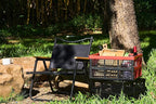 3-Pack Plastic Collapsible Storage Crates-30L,Foldable Plastic Crates for Storage (Black+Red)