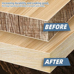 White Oak Edge Banding, 2 inch x 100ft roll of Veneer White Edge Banding Pre-glued Flexible, Real Wood Tape Banding for Cabinet Repair Furniture