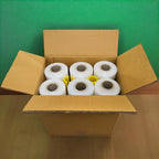 " 12-Pack " Mini Stretch Wrap Roll with Handle | 5 inch x 1000ft x 12 pcs | Shrink Wrap Roll | Stretch Wrap for Moving | Plastic Wrap for Moving | Stretch Film Wrap for Moving | 5 inch Stretch Wrap |