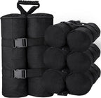 Plus Size Canopy Weight Bags(240 lbs) Set of 4, Heavy Duty Leg Gazebo Large Weights Sand Bags for Pop up Canopy Tent, Instant Outdoor Sun Shelter, Patio Umbrella