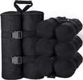 Extra Large Canopy Weight Bags(320 lbs) Set of 4, Heavy Duty Leg Gazebo Extra Large Weights Sand Bags for Pop up Canopy Tent, Instant Outdoor Sun Shelter, Patio Umbrella