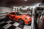 Big Floors RaceDeck Diamond Plate Design, Durable Interlocking Modular Garage Flooring Tile (Black, 48 Pack of 12 x 12" Tiles)
