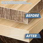 Birch Edge Banding, 2 inch x 50ft roll of Veneer Edge Banding - Pre-glued Flexible, Real Wood Tape for Cabinet Repair & Furniture Restoration