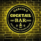 Custom Led Sign, Personalized Home Bar Neon Sign, Neon Sign