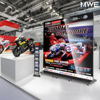 80 Inch LED Digital Signage Display, Foldable Seamless Stitching Kiosk, P1.86 GOB LED Screen Poster with Flight Case, Commercial Advertising Display for Events, Rentals and Weddings (Black, 2 Unit)