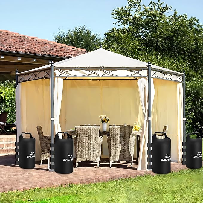 Canopy Weights Sand Bags,440 LBS Sand Bags Canopy Tent Weights Set of 8 for Canopy Legs,Heavy Duty Weights Bags for Pop Up Tent Gazebo Legs(Without Sand)