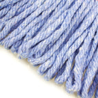 Mop Head Replacement Commercial Heavy Duty String Blue Wet Mop Heads for 3 Typs Commercial Mop Handle(2,Large)