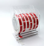 Adjustable Label Dispenser with 3-disks