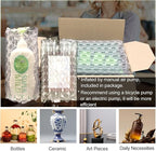Inflatable Bubble Cushioning Wrap Roll Bottle Shipping Sleeves 15.7"x164' Air Pillows for Shipping Moving, Large Size Air Bubbles Packing Supplies for Fragile Items Packaging Material