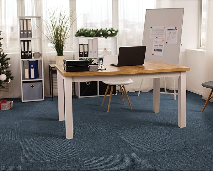 Mohawk Advance 24" x 24" Berber (Loop pile), 0.09" Pile Height, Carpet Tile, PET Fiber, Live News Color, (24 Tiles), (96 sqft/carton)