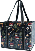 BeeGreen Large Waterproof Reusable Bags Christmas Heavy Duty Shopping Tote for Groceries Pool Gift with Webbing Handles