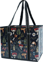 BeeGreen Large Waterproof Reusable Bags Christmas Heavy Duty Shopping Tote for Groceries Pool Gift with Webbing Handles