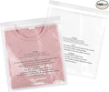 iMailer - 1000 Pcs - 9" x 12", Suffocation Warning Self Seal Clear Plastic Poly Bags 1.6 Mil for A4, Letter Sized Documents, Marketing Materials, Clothes-Permanent Glue