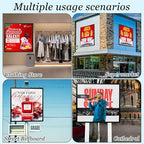 P6 Outdoor Full Color 40'' x 40'' Scrolling LED Display Digital Signage For HD images and HD Video led Sign Electronic Message Board With High Brightness For Store Advertising