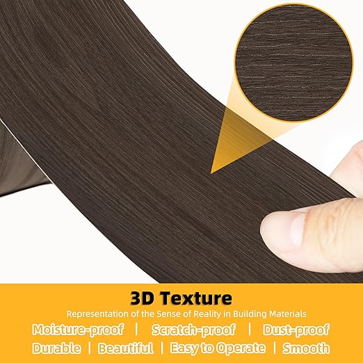 GSCIT Club Wood Grain Repair Tape, 15.7 inch X 15ft Self Adhesive Red Walnut Grain Repair Patch for Tables, Chairs, Baseboards, Doors, Windows, Floors, Handicraft DIY.