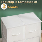 4 Drawer Lateral File Cabinet, Mobile Filing Cabinet for Large Printer, Home Office Functional Small Office Storage Cabinet & Printer Stand, Fits Letter/A4, White