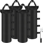 Canopy Weights Sand Bags 4 Pack Canopy Weight Bag SandBags for Canopy Legs Outdoor Pop Up Tent Gazebo Weights Set of 4 (4)