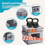 VENO 4 Size China Storage Containers for Dishes Plate Hard Shell, Christmas Holiday Ornament Storage Organizer, Moving Box for Packing Dinnerware Glasswear (4 Sizes Bundle, Holds 48 Plates)