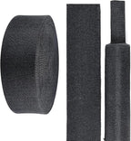2 in 1 Heat Shrink Braided Sleeving Fabric Tubing-Ideal fit Irregular Shape Hose/Cable/Wire (1-1/8"(29mm), 32FT)
