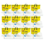 Stardust Spill Products Oil-Only Spill Kit – OSHA Compliant Solution for Vehicles, Industrial, & Restaurant Use, Emergency Response Oil Cleanup, 12-Pack
