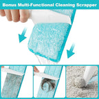 JOYMOOP 18 Inch Dust Mop for Hardwood Floors, Heavy Duty Industrial Wet Dry Mops with Telescopic Handle, Includes 3 Microfiber Mop Pads