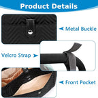 Accmor Universal Stroller Organizer, Stroller Bag Stroller Caddy Organizer, Stroller Accessories Fits for Uppababy, Baby Jogger, Nuna, Doona, Britax Strollers, Black