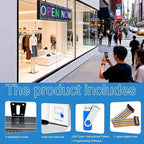 P10(52" * 14") Scrolling Programmable Led Sign Custom Outdoor Digital For Business Display Screen Matrix Panel Electronic Message Board Neon Full Color Advertising Light Wifi Control