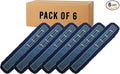 Heavy-Duty Industrial Closed-Loop Dust Mops - 6 Pack (Blue) - 60 Inch