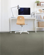 Mohawk Advance 24" x 24" Berber (Loop pile), 0.11" Pile Height, Carpet Tile, Nylon Fiber, Stone Color, (24 Tiles), (96 sqft/carton)