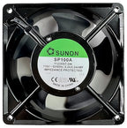 for Sunon SP100A-1123XST.GN 115V AC 120x120x38mm Cooling Fan 50/60Hz 0.26/0.24A AC Axial Fan 50 dB 1800 RPM 2-Pin