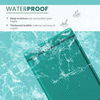 Green 8.5x12 Inch Poly Bubble Mailers #2 | Self Seal Large Padded Envelopes | Air Cushioned Bubble Mailer | Usable Size 8.5x11 | Waterproof Lightweight Mailing Shipping Bags | 100 Pack Bulk