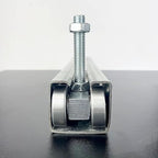 4 Wheel Trolley Assembly Roller Trolley Silent M10 Bolt for use with 1-5/8" Wide and All 1-5/8" or Taller Strut Channel 4Pcs