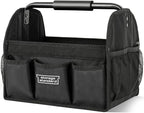 Detailing Caddy Organizer with Handle - Storage, Cars, & Cleaning Caddy for Supplies, Tools, & Home Improvement - Heavy Duty Car Detailing Supplies With Multi-Pockets & Collapsible Tote Design